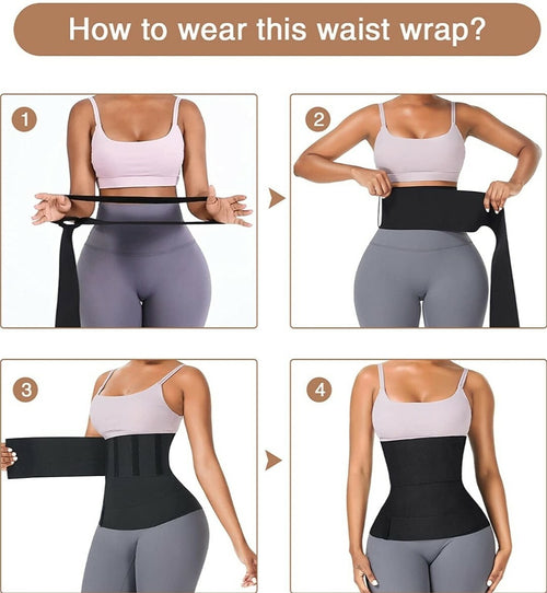 Waist Trainer Wrap Band | Fast Delivery - Waist Trainers
